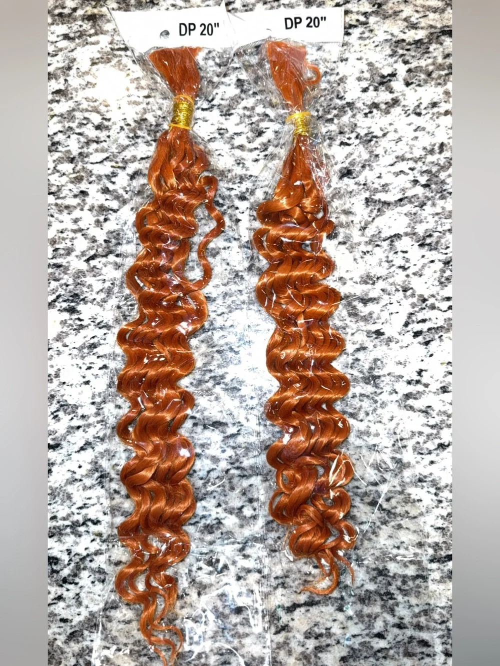 Braiding Hair Ubinica Ginger Orange